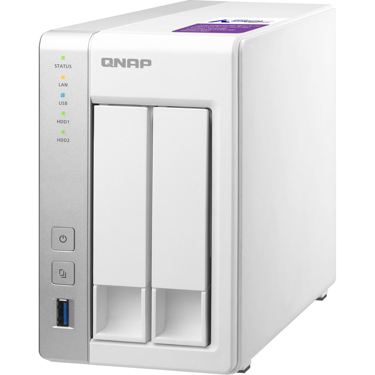 Qnap Ts 231p2 2 Bay Nas Enclosure