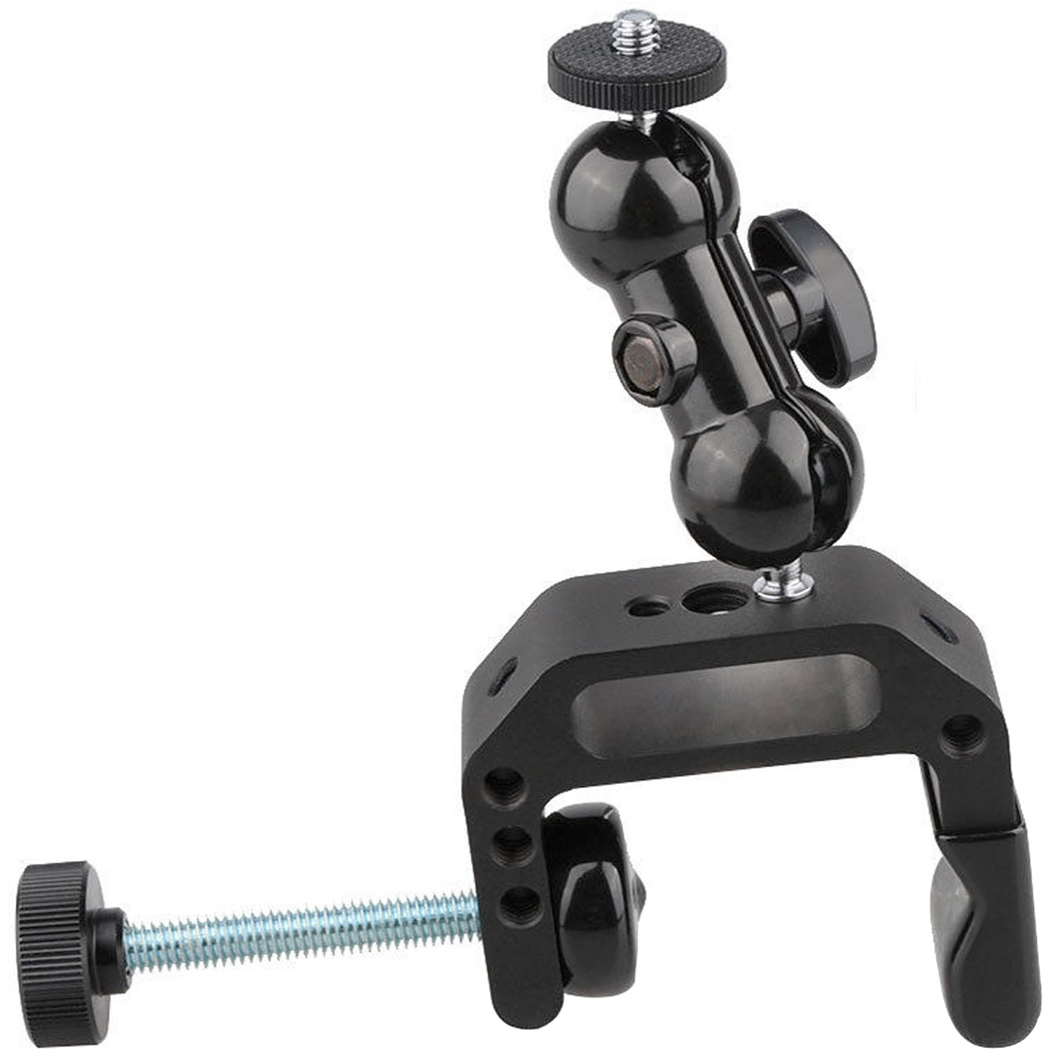 Photo 1 of CAMVATE C-Clamp Desktop Mount with 1/4"-20 Short Articulating Arm for DSLR or Light