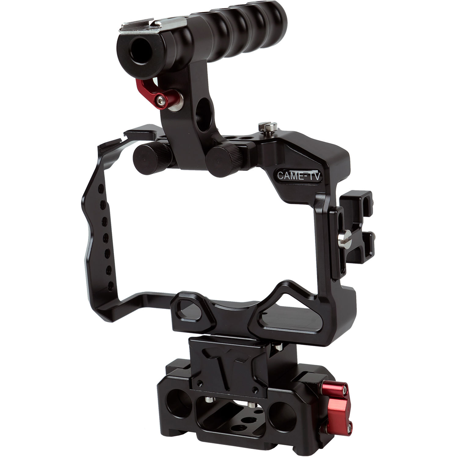 Came Tv Camera Cage Rig With 15mm Rod System For Sony Came A7r3