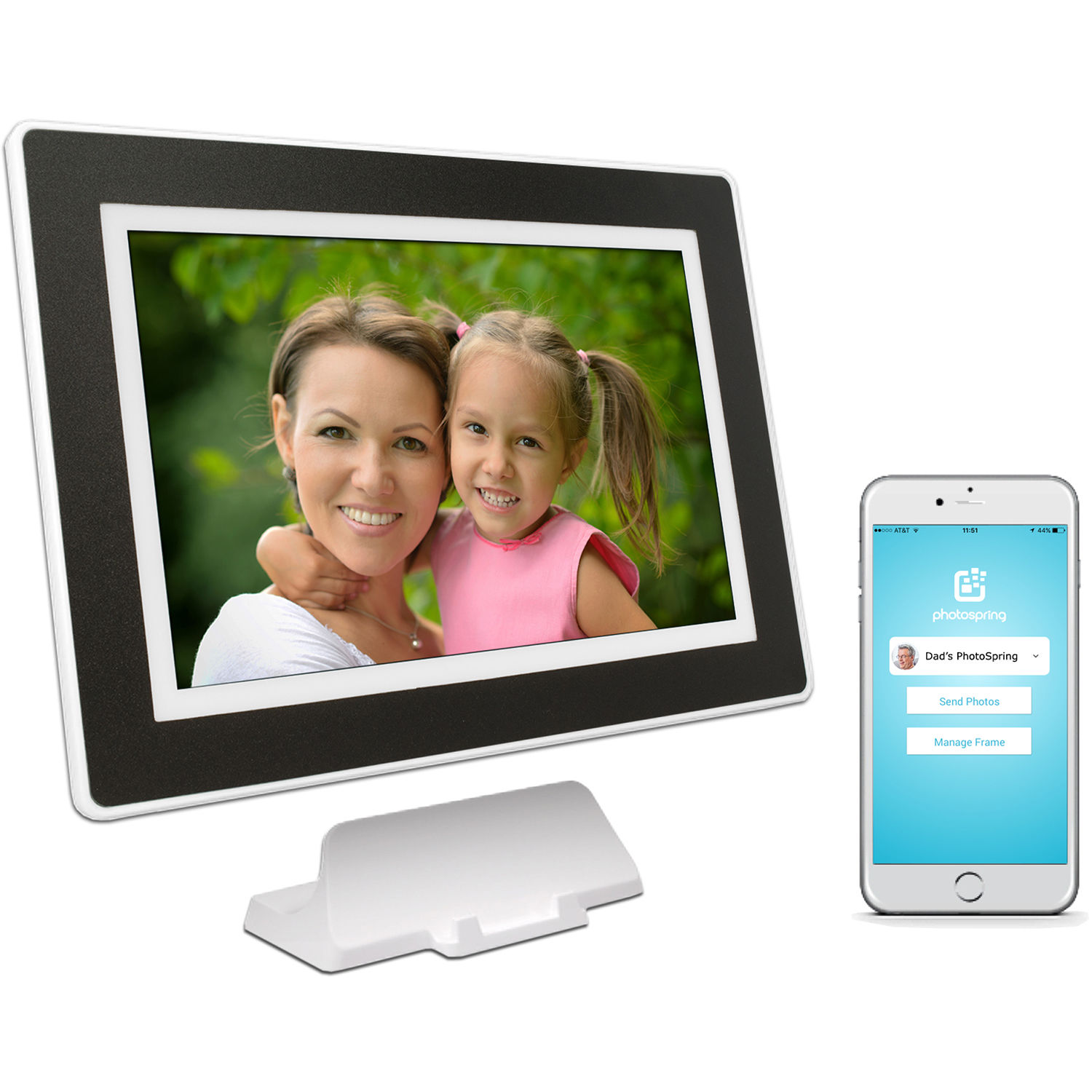 Photospring 10 1 Digital Frame With 16gb Ps101 16 B H Digital Frame With 16gb Ps101 16 B H