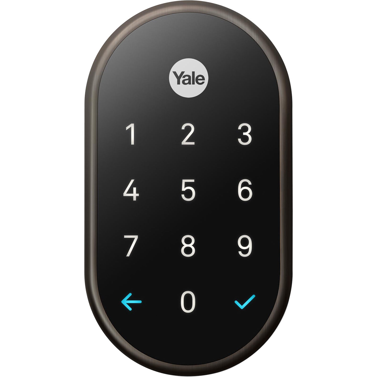 Google Nest X Yale Lock Oil Rubbed Bronze With Nest Connect