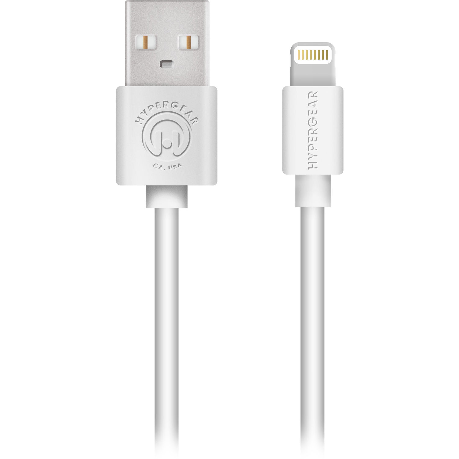 Hypergear Mfi Lightning To Usb Type A Charge Sync Cable 14153 Hypergear Mfi Lightning To Usb Type A