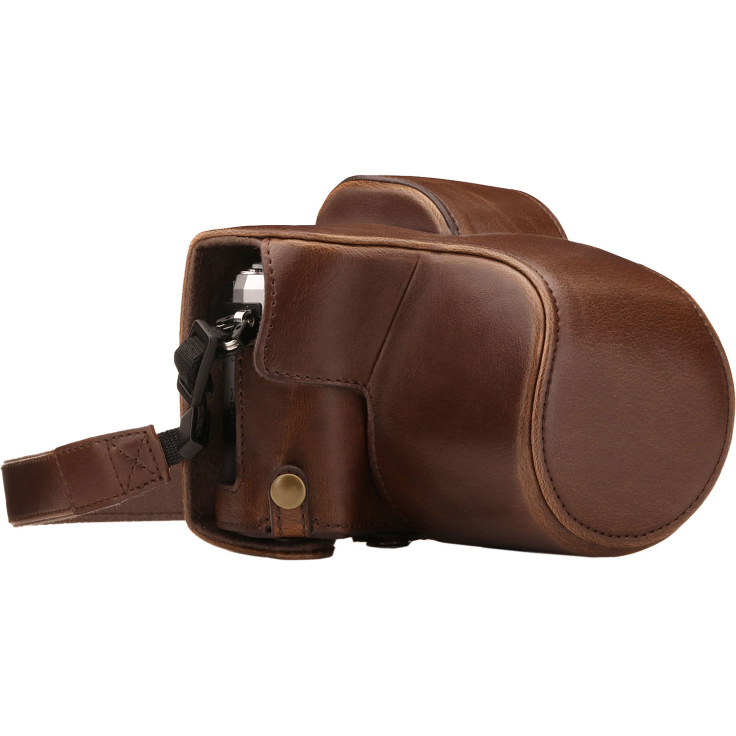 megagear ever ready leather camera case