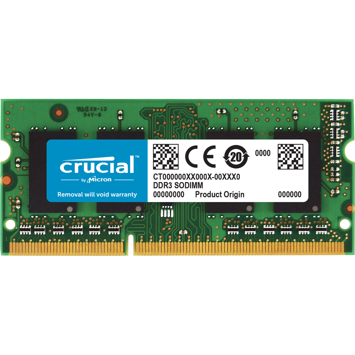 Crucial 4GB DDR3L 1600 MHz SODIMM 