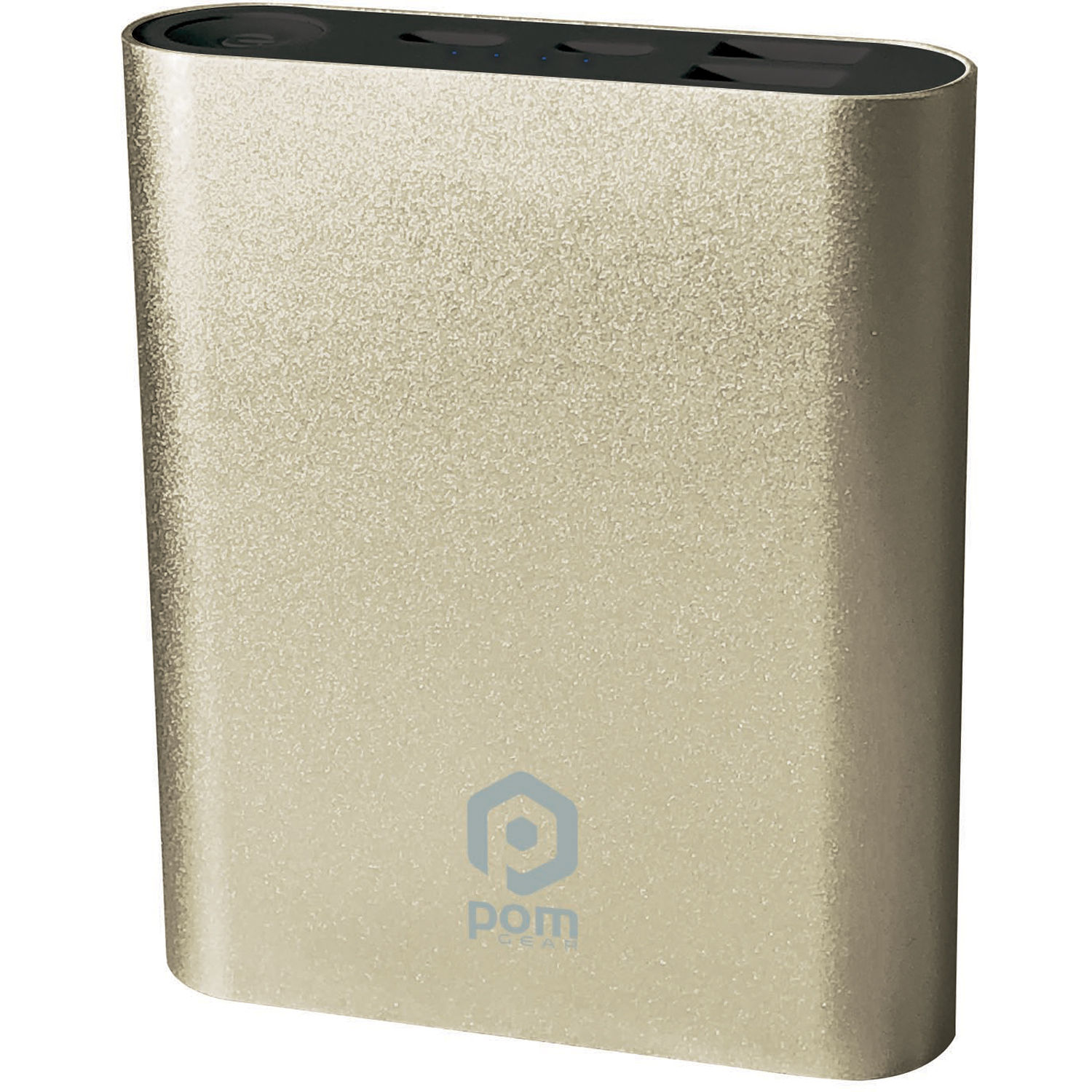 Pom Gear Power2go 10 10 400mah Power Bank Gold P2g 5032 Gd B H