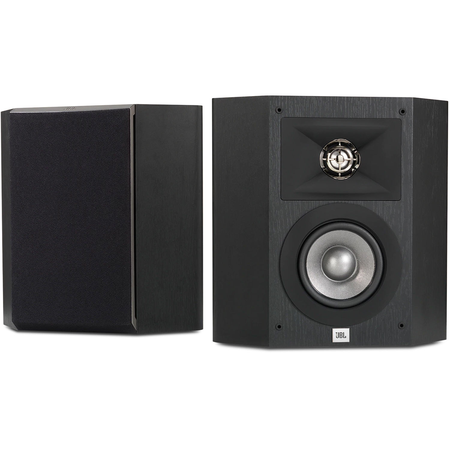 Jbl Studio 210 Surround Speakers Black Pair Studio210bkam B H