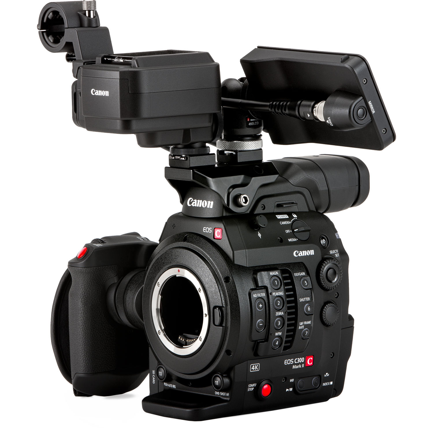 Canon Cinema Eos C300 Mark Ii Camcorder Body With Touch 0635c032