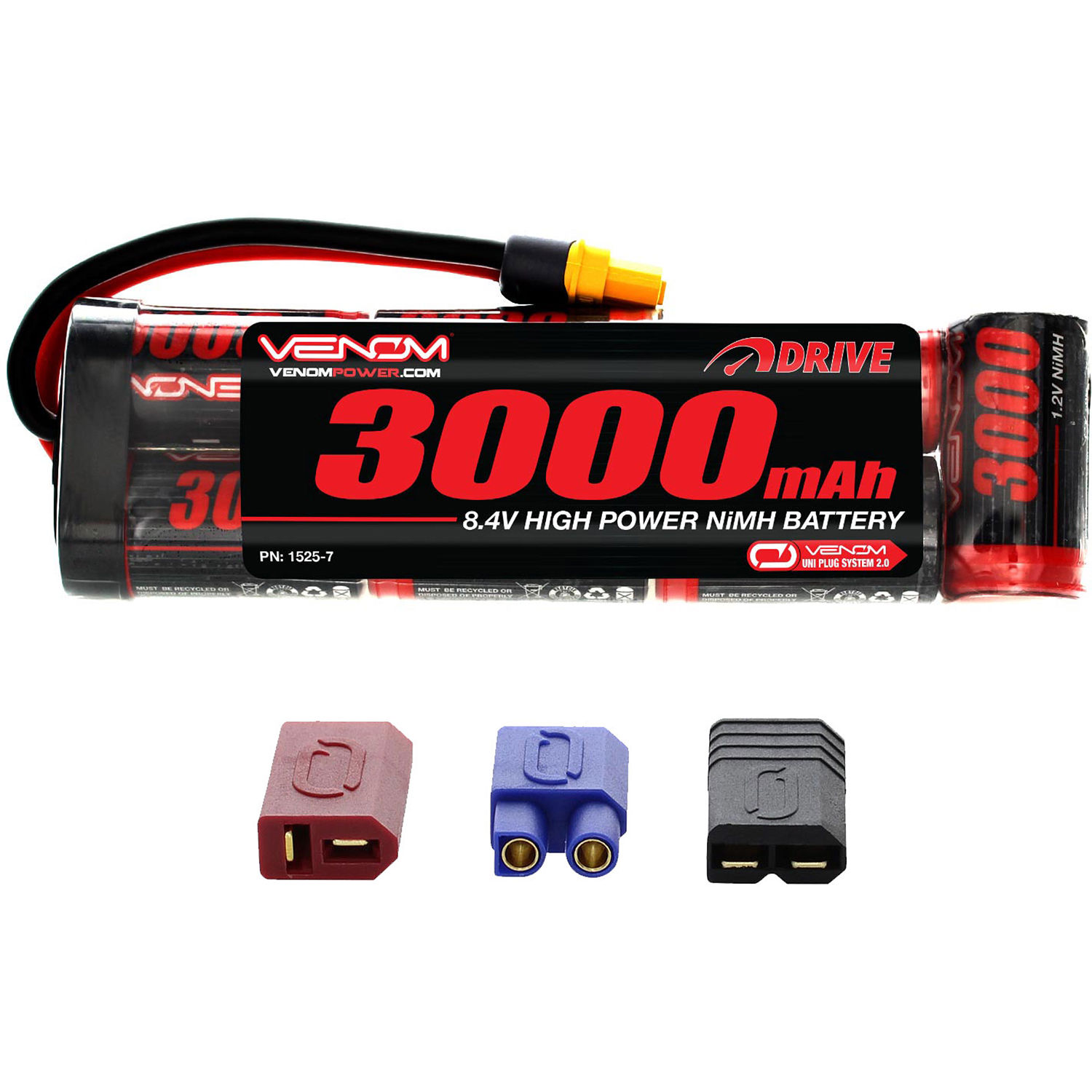 Venom Group Drive Series 5000mah 7s 8 4v Nimh Battery Flat