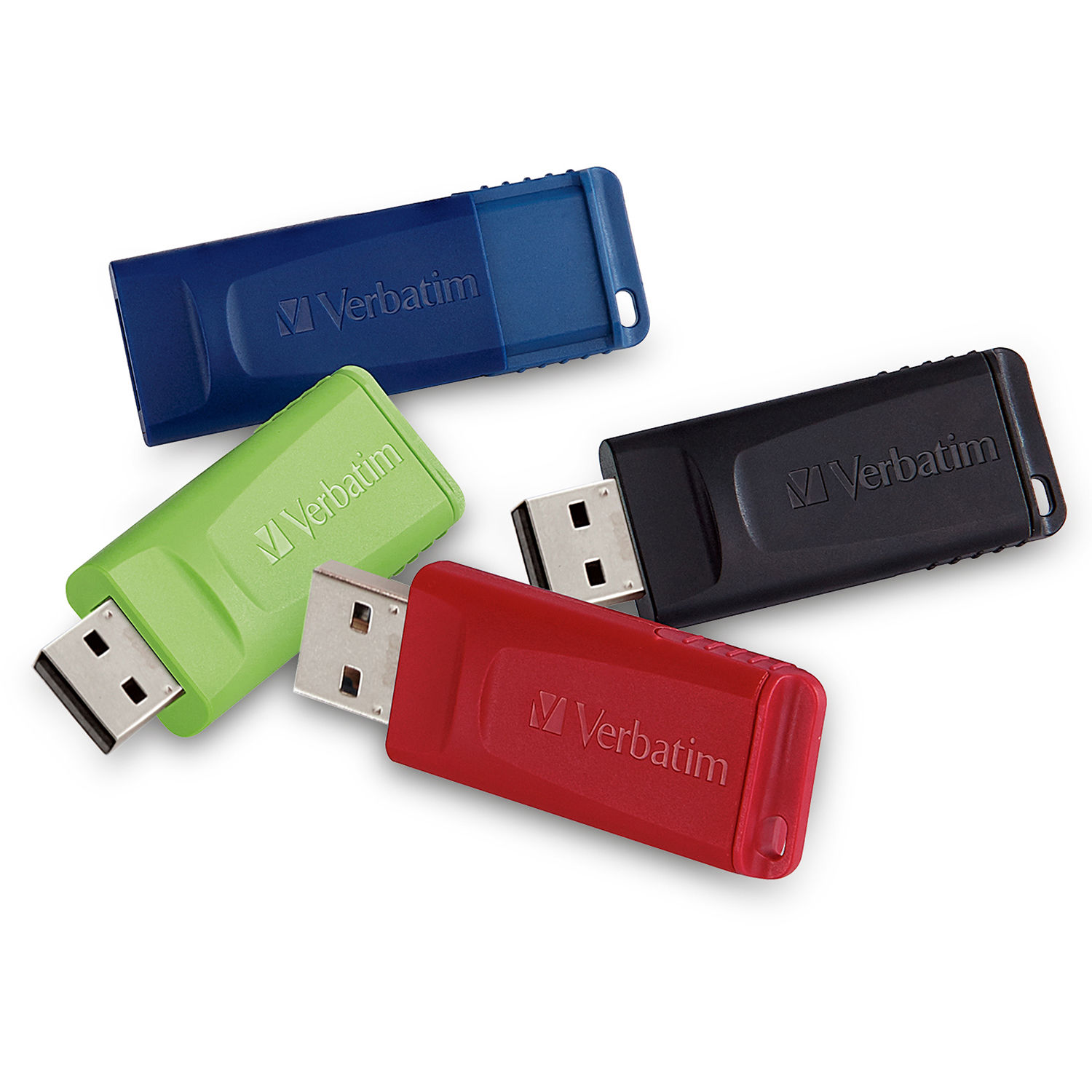 Verbatim 16gb Store N Go Usb Flash Drive 4 Pack B H