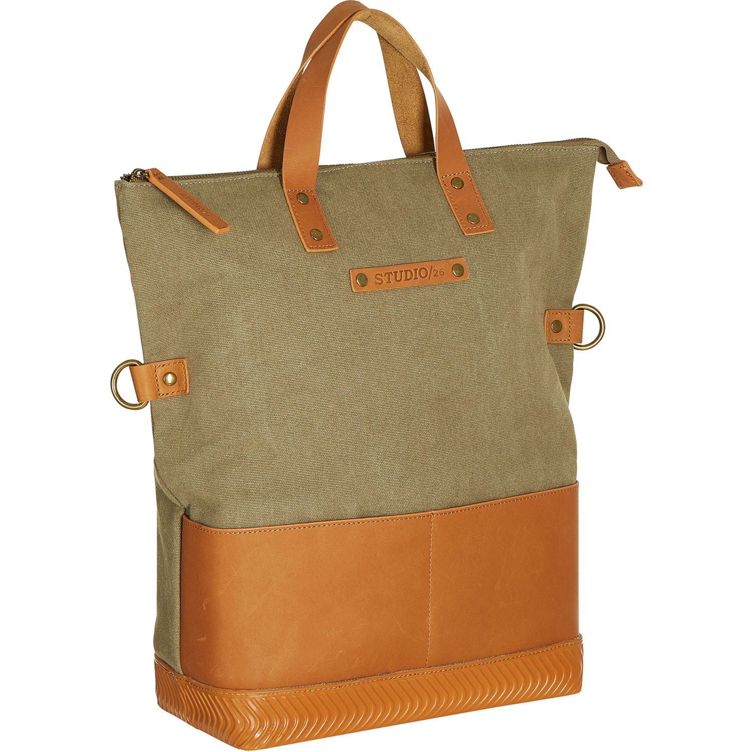 saddle tote bag