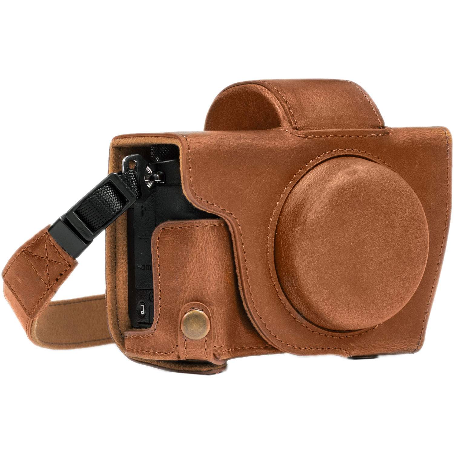 leather camera case