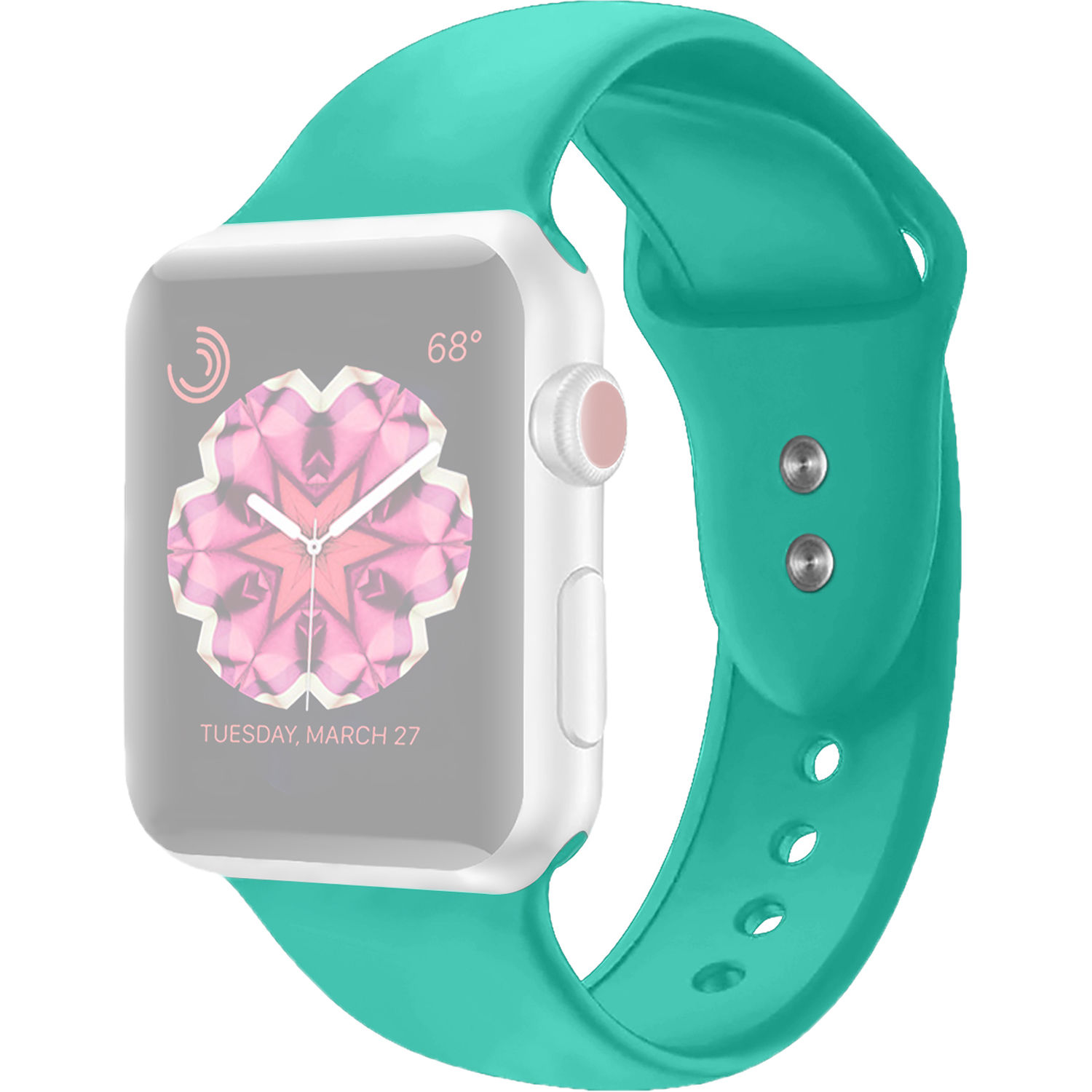 teal apple watch band