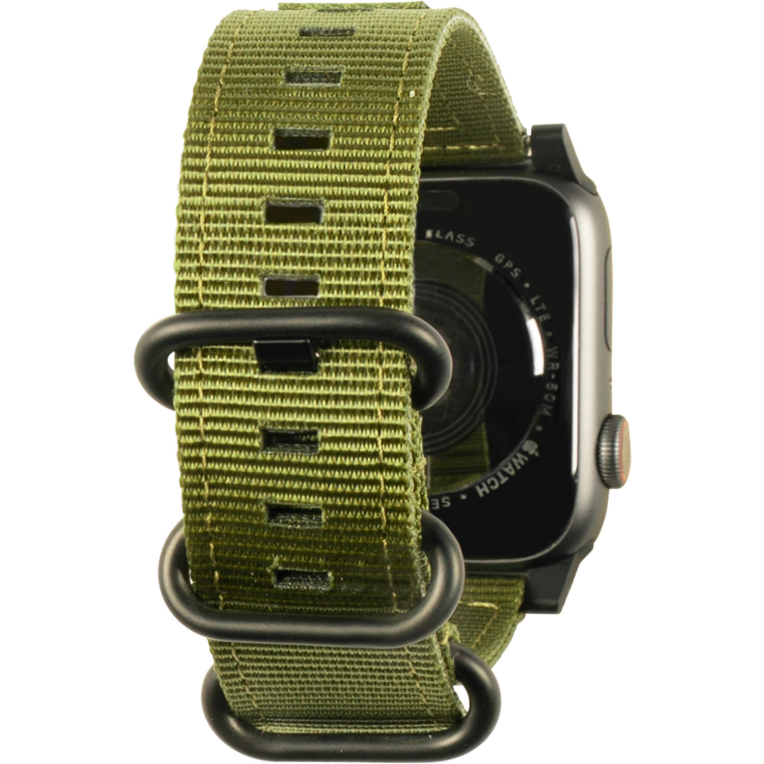 olive green apple watch band 44mm