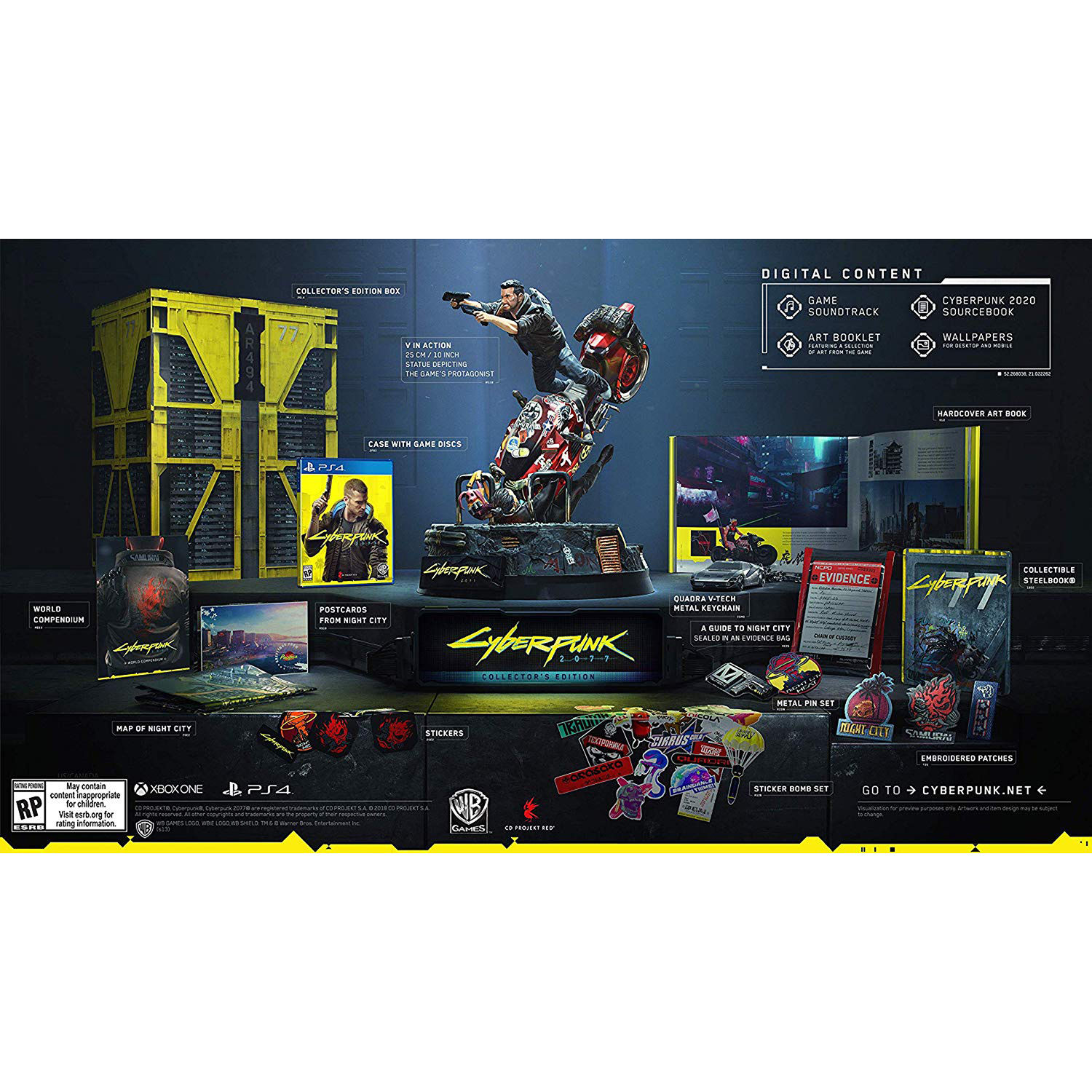 cyberpunk collector's edition ps4