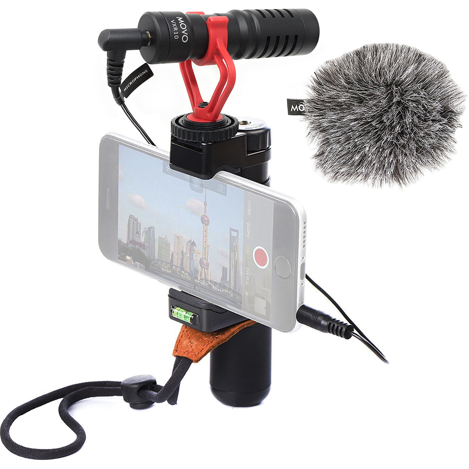 Movo Photo Smartphone Video Kit With Grip Mini Pr 2 Pm B H