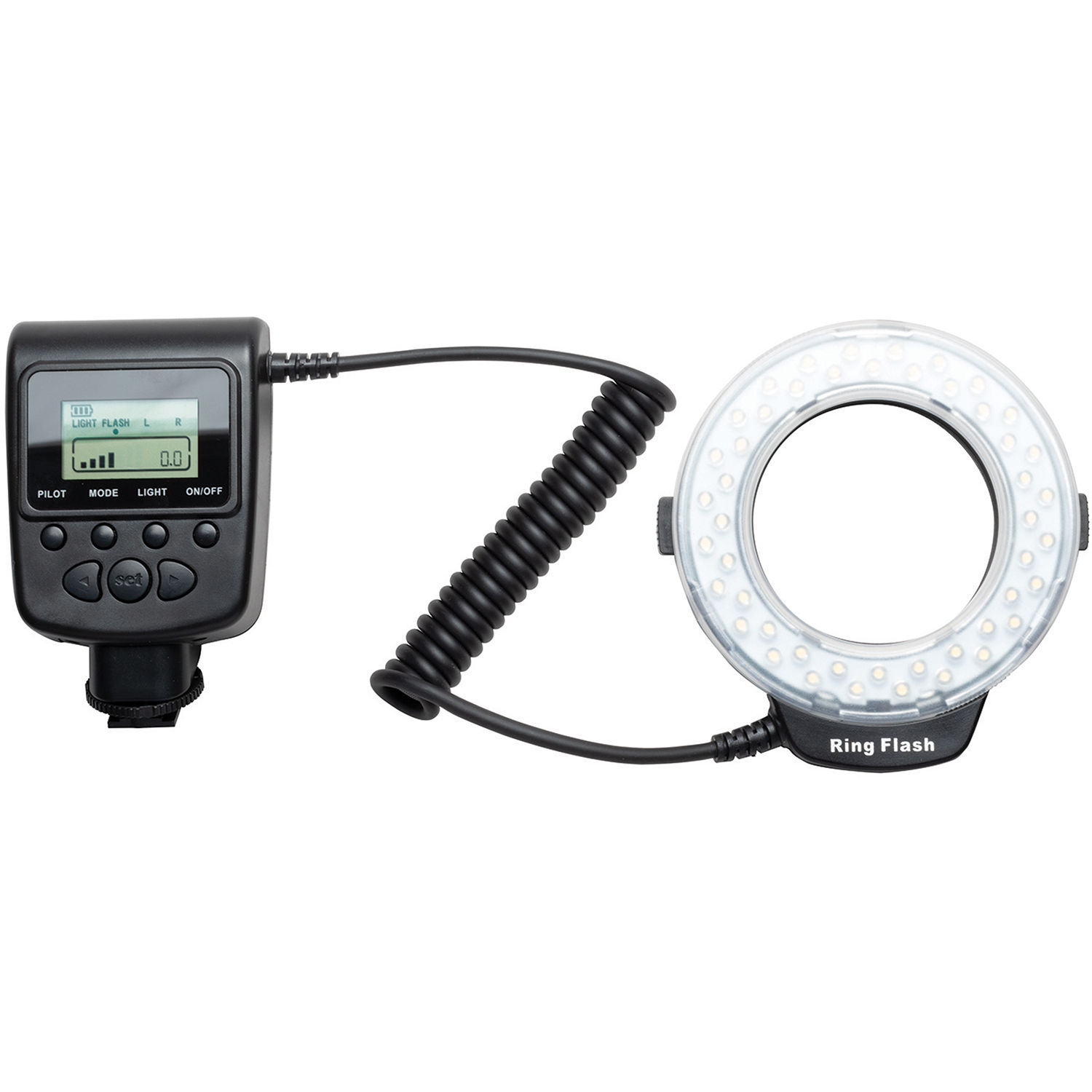Dot Line Dl Rlf90 Led Continuous And Flash Ring Light Dl Rlf90