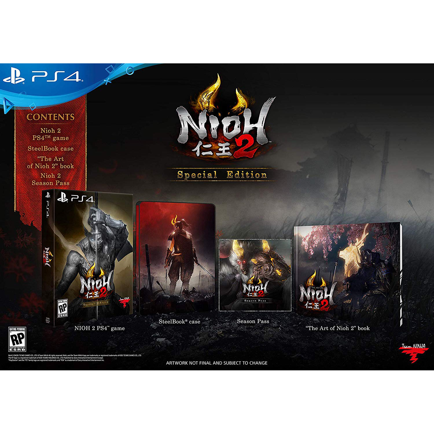 Sony Nioh 2 Special Edition Ps4 B H Photo Video