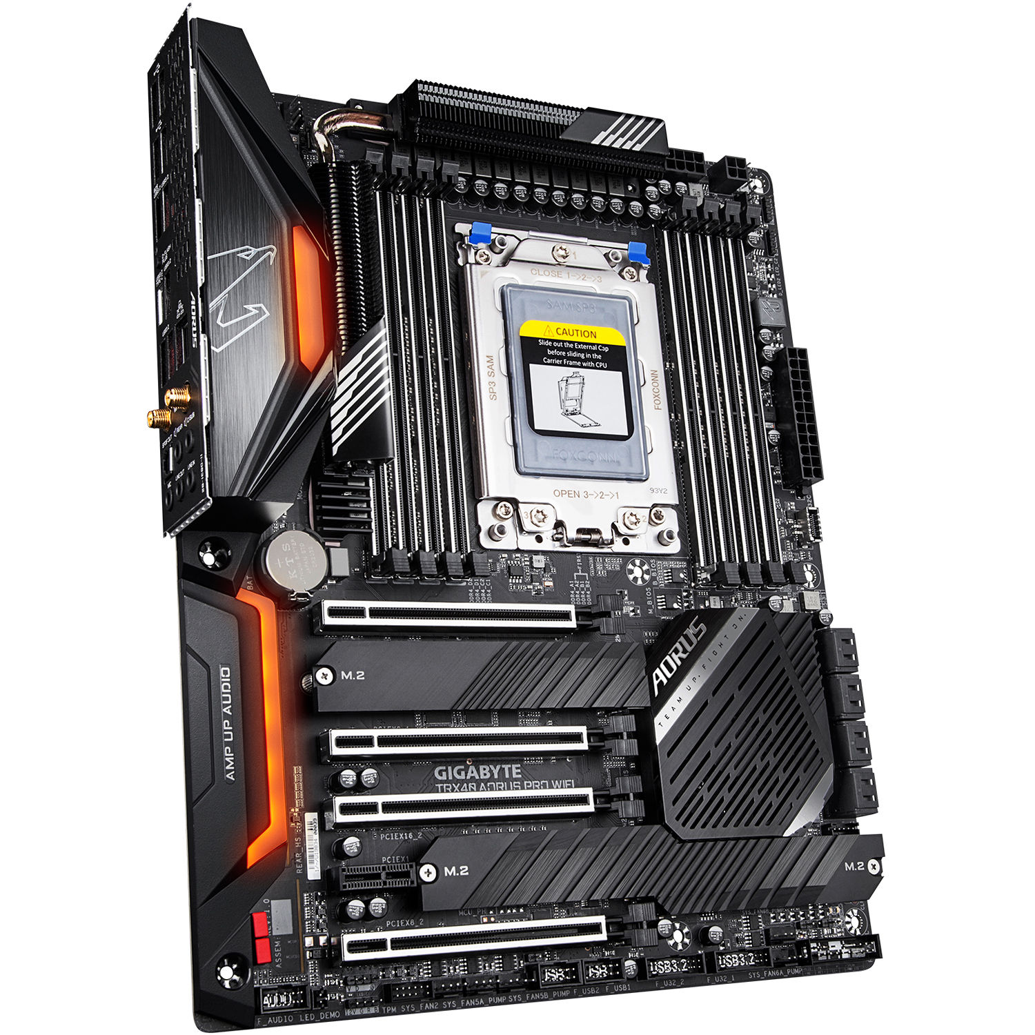 Gigabyte Trx40 Aorus Pro Wifi Trx4 Atx Trx40 Aorus Pro Wifi B H