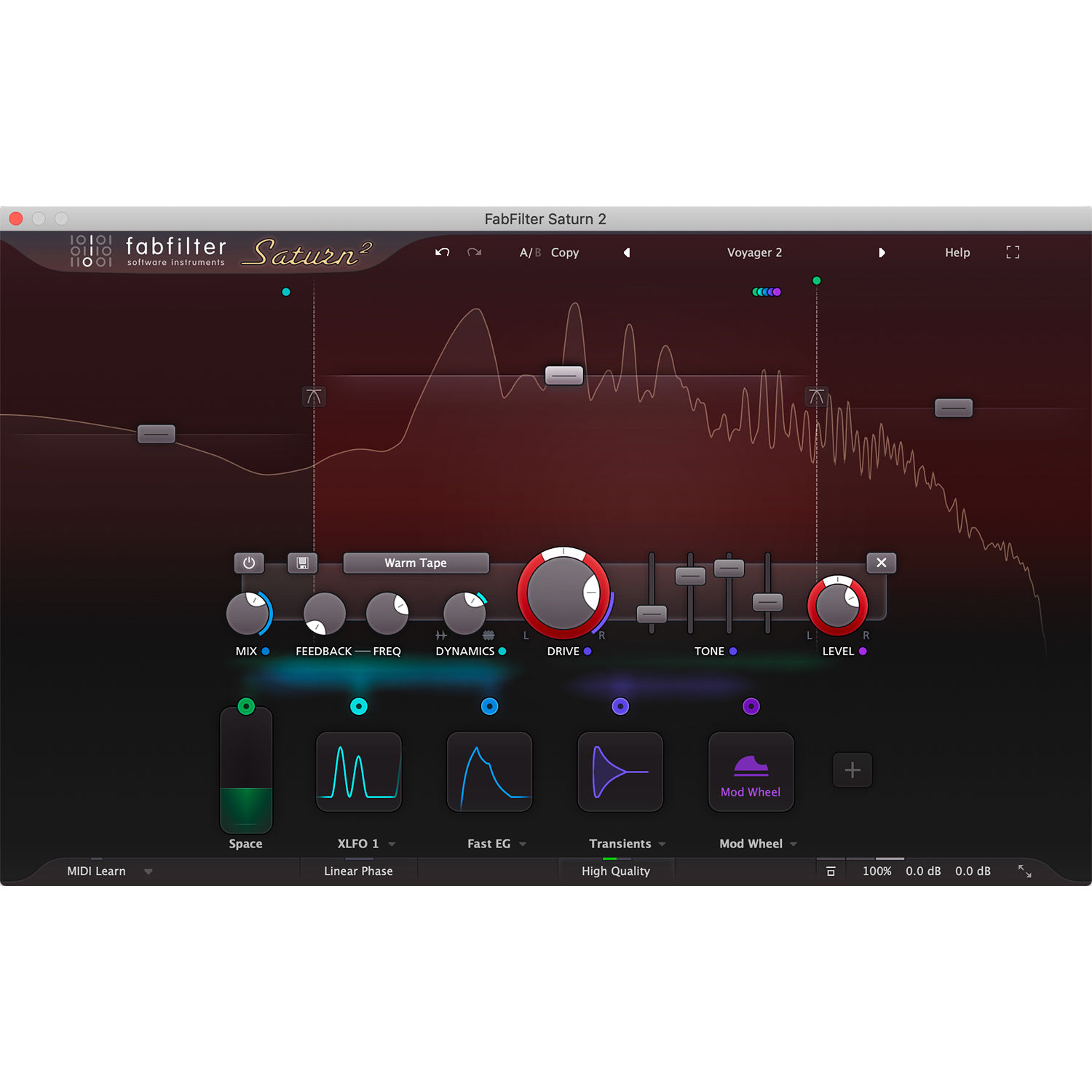 Fabfilter Saturn 2 Saturation And Distortion Software 11 31465