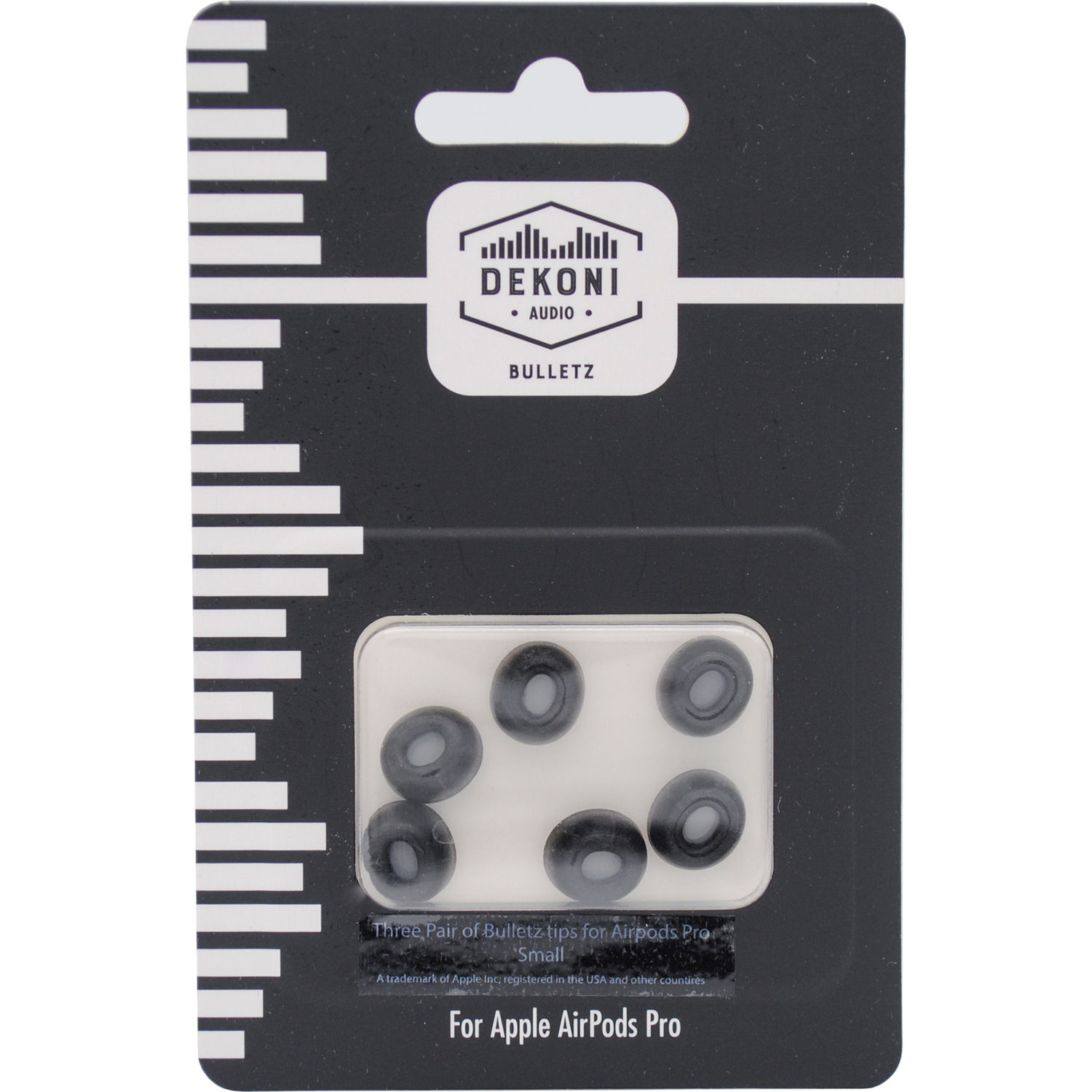 dekoni audio premium memory foam earphone tips for the apple airpods pro