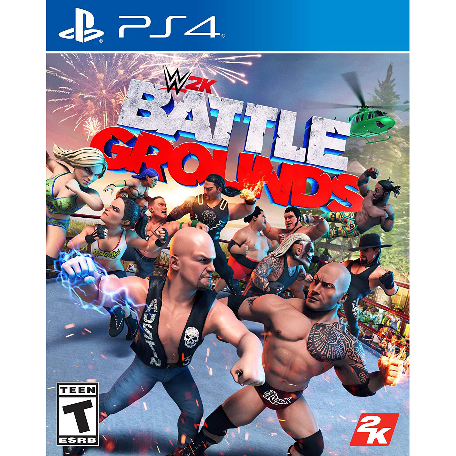 wwe ps4 game