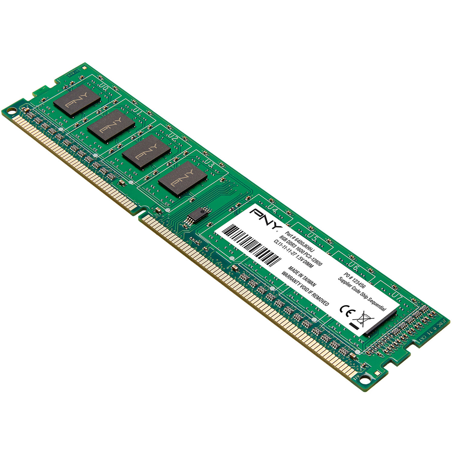 Pny Technologies 8gb Performance Ddr3 1600 Mhz Md8gsdnhs