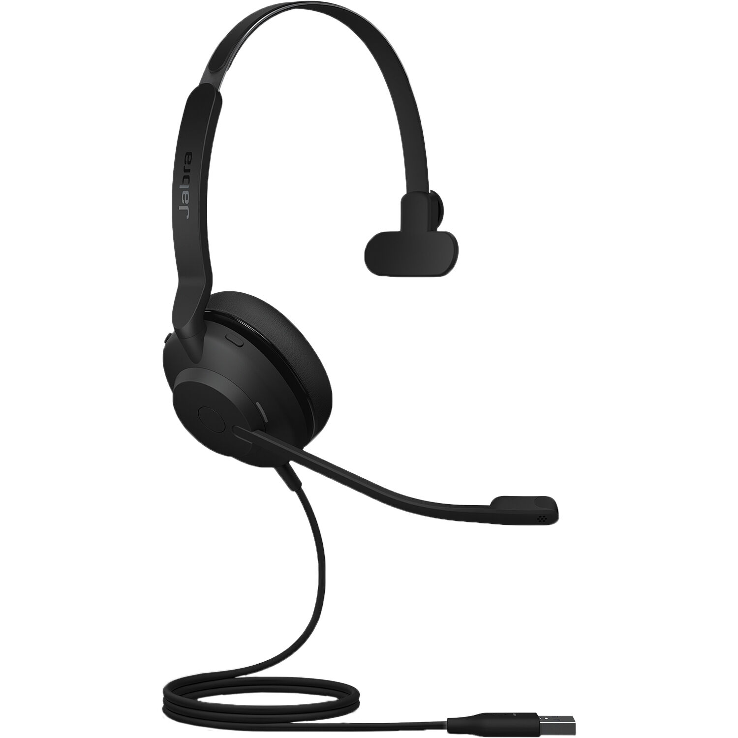 wired mono headset