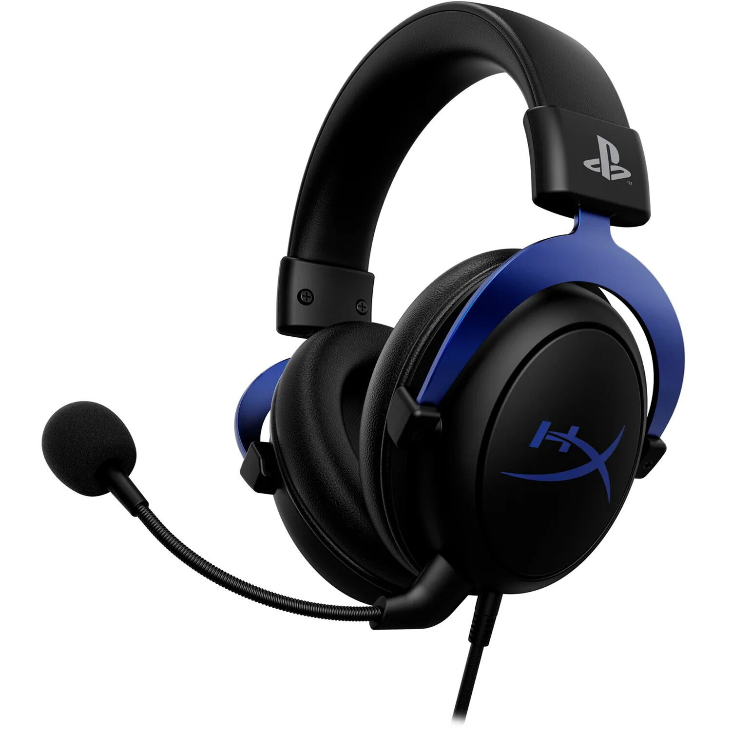 Photo 1 of HyperX Cloud Stereo Gaming Headset for PlayStation 4 & 5 (Black/Blue)