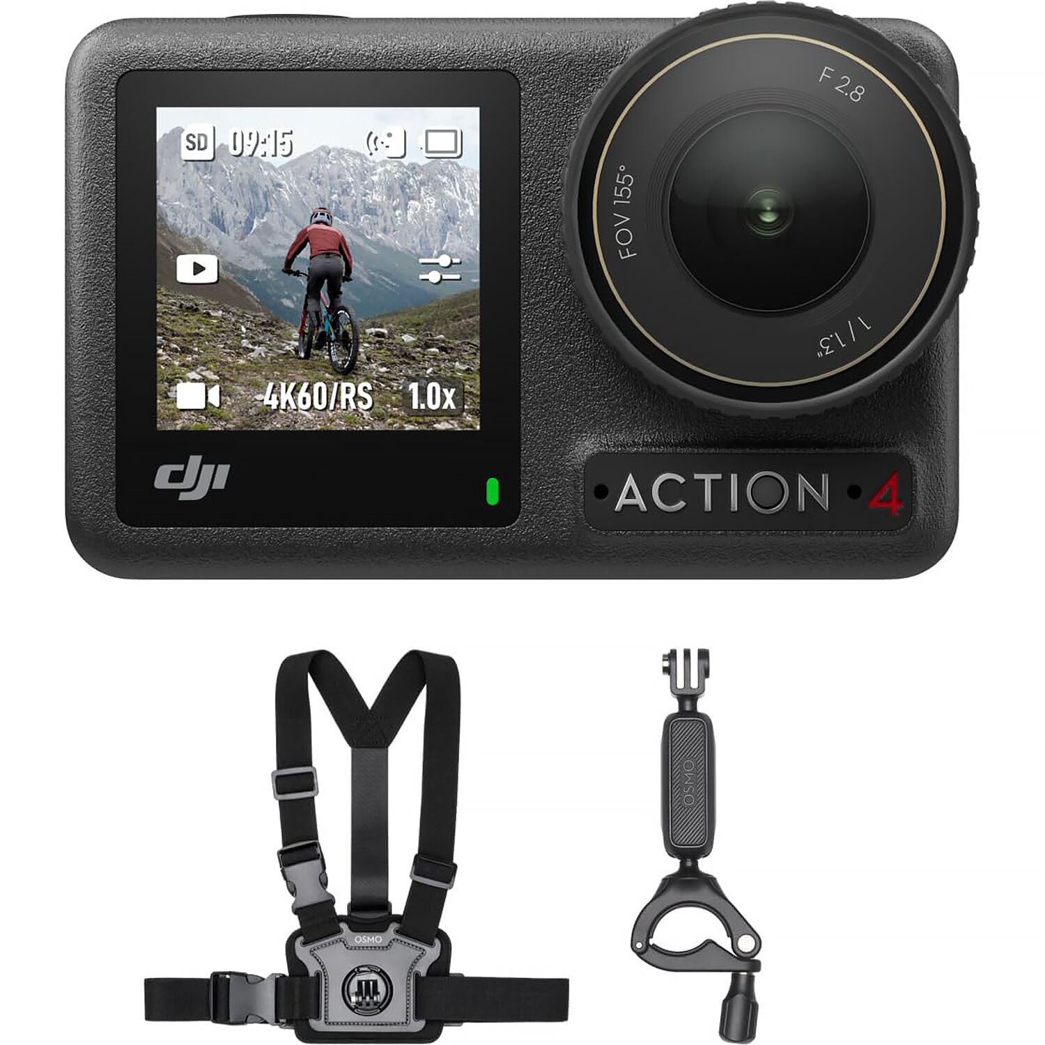 Photo 1 of DJI Osmo Action 4 Cycling Combo