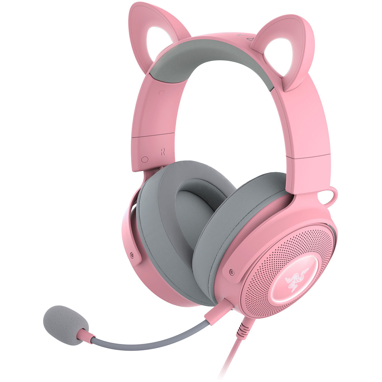 Razer Kraken Kitty V2 Pro RGB Wired USB Headset (Quartz)