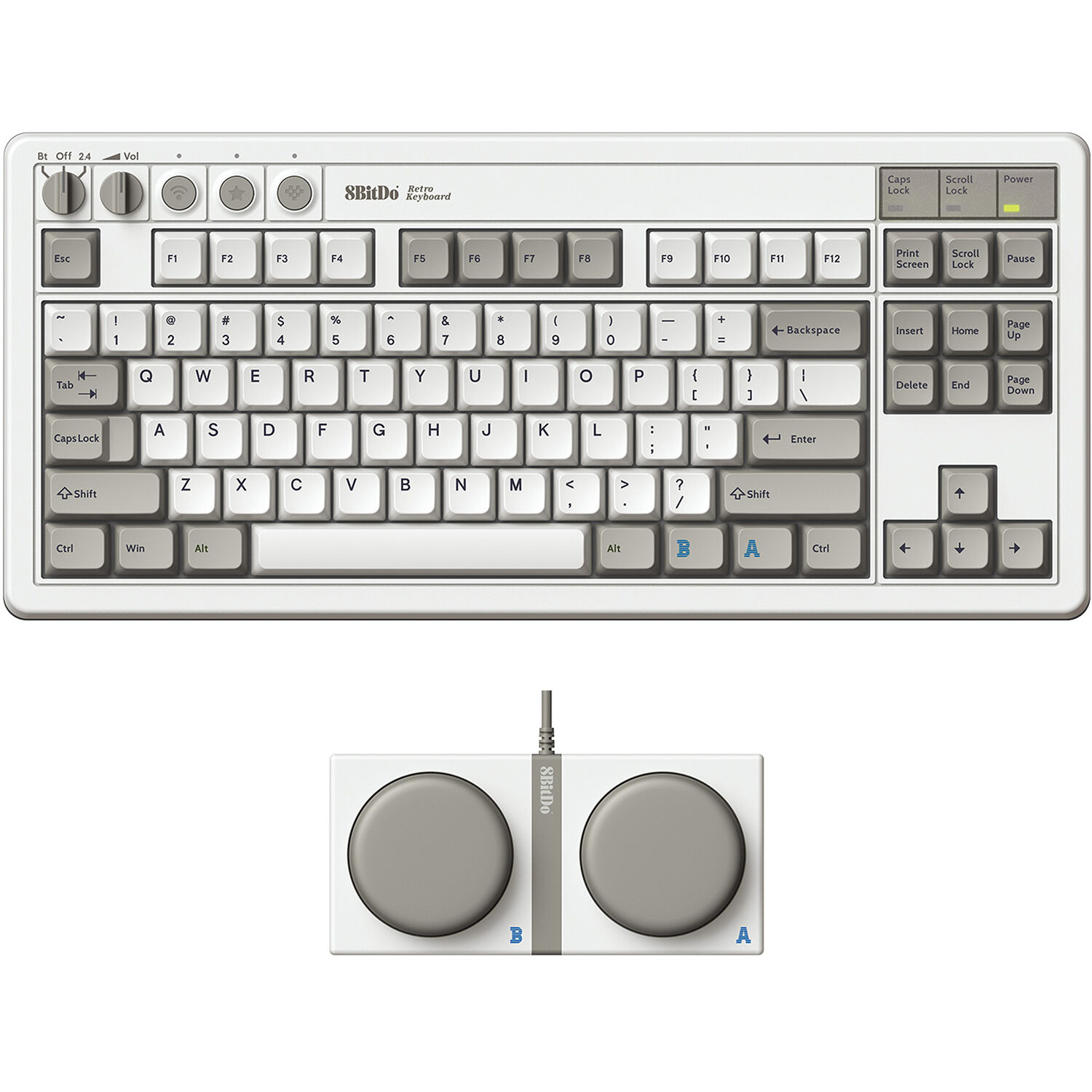 8BitDo Retro Wireless M Edition Mechanical Gaming Keyboard