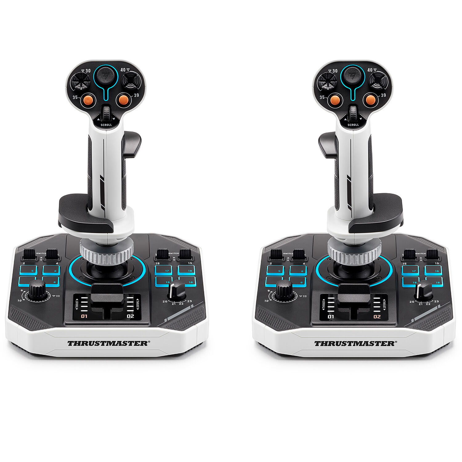 Thrustmaster Sol-R 2 Hosas Space Sim Duo Flightstick System