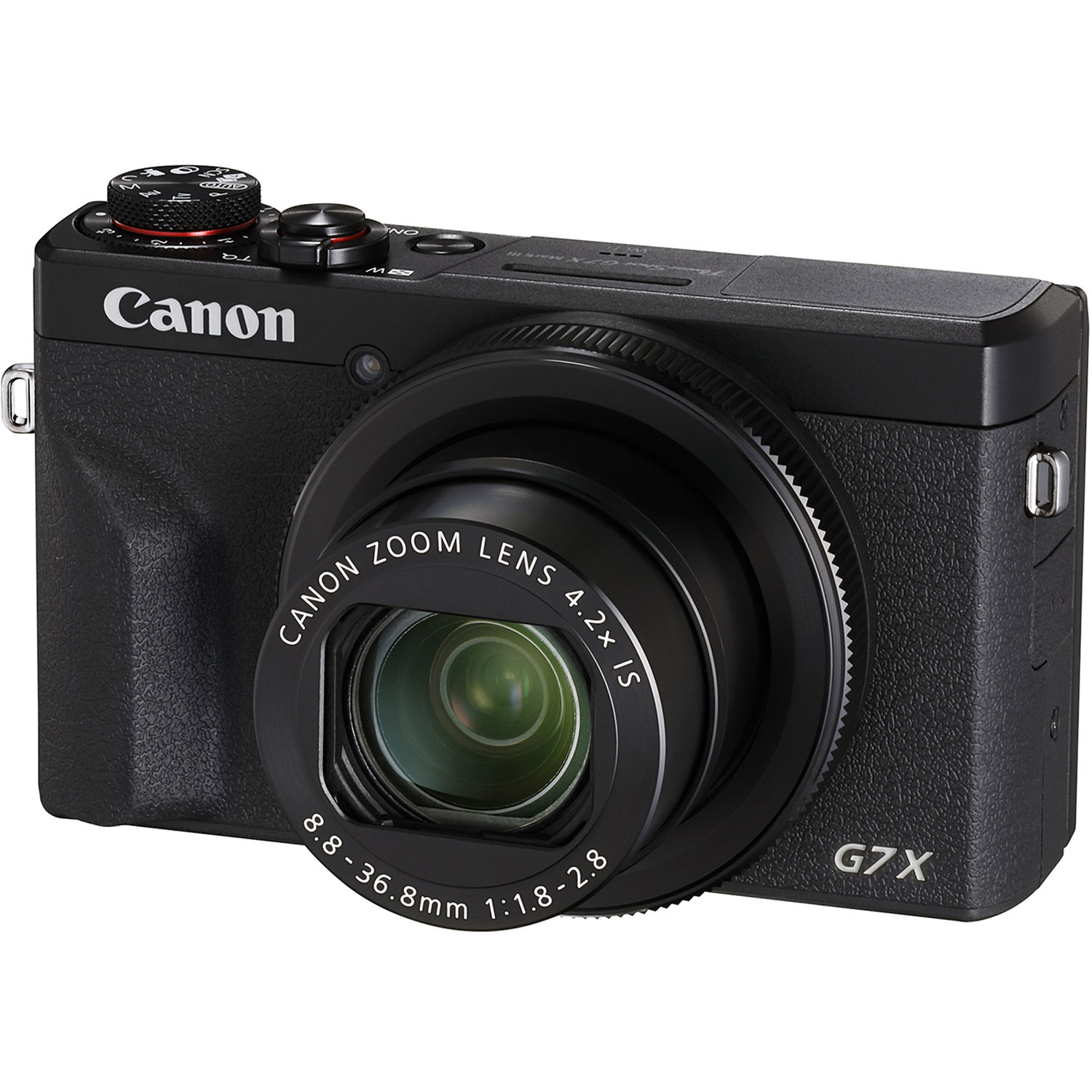 Canon - PowerShot G7 X Mark III Compact & Point-and-Shoot - Black