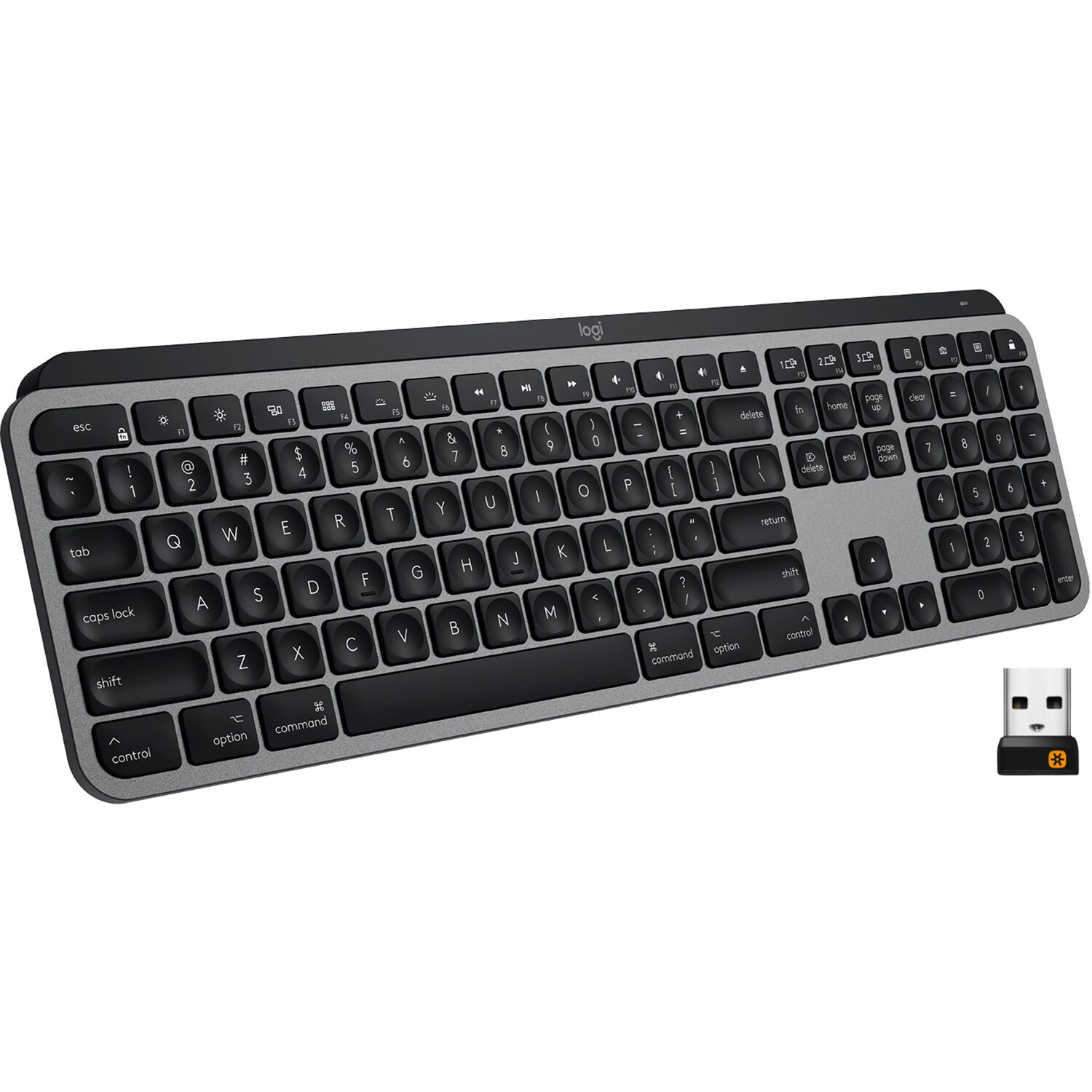 Logitech Mx Keys Wireless Keyboard For Mac 9 B H Photo