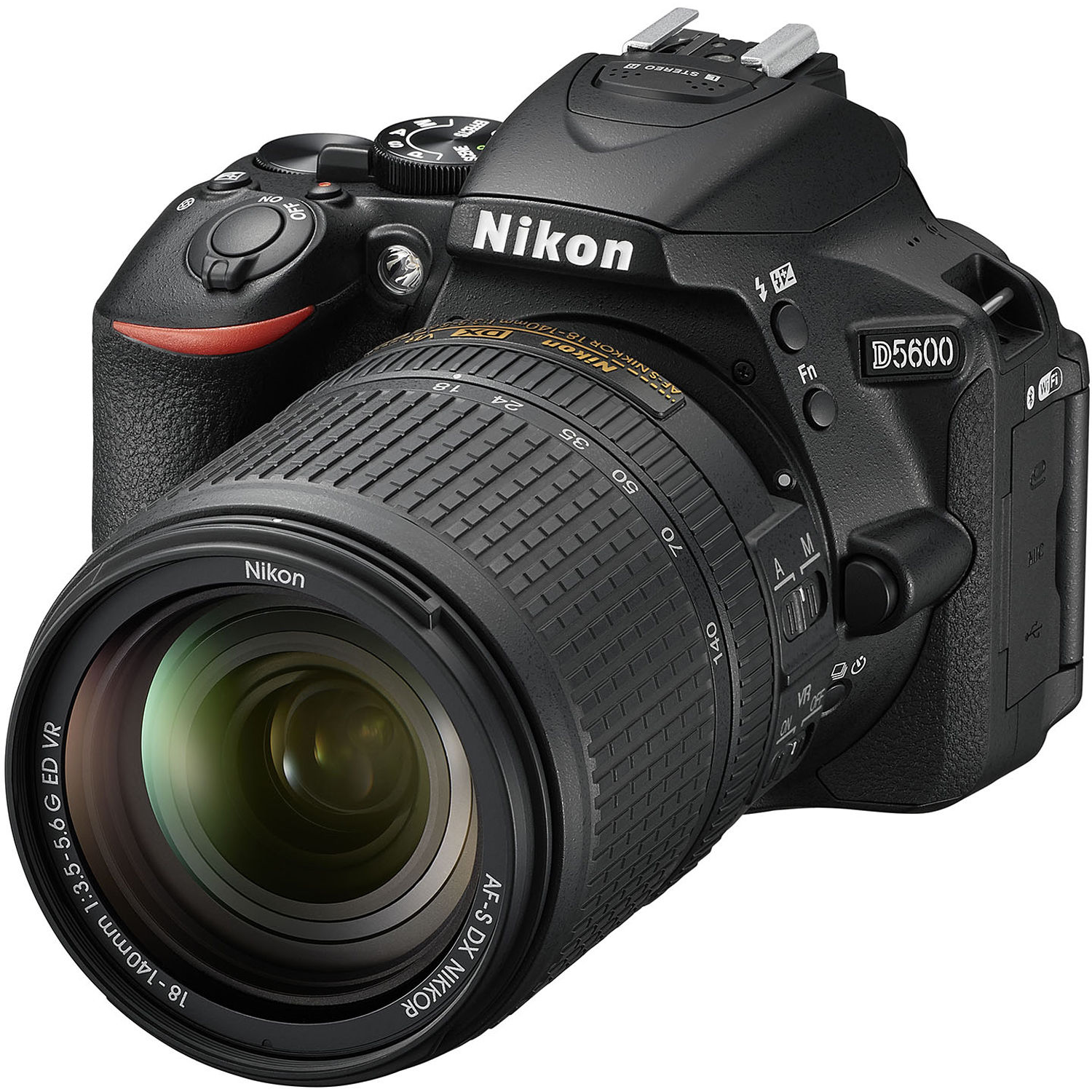 Nikon D5600 Dslr Camera With 18 140mm Lens 1577 B H Photo Video