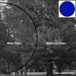 Kodak 4x4" (100mm) #47 Blue Wratten Gel Filter