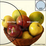 Kodak 4x4" (100mm) 80D Color Conversion Wratten Gel Filter