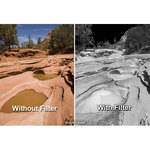 Kodak 4x4" (100mm) #89B Opaque Infrared Wratten Gel Filter