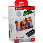 Canon KP-108IP Color Ink & Paper Set (4x6" paper, 108 sheets)