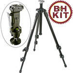 その他 Manfrotto055 Manfrotto 055 4-Section CF Tripod Kit with Ballhead and Move