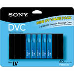 Sony DVM-60PR Premium Mini DV Cassette w/ Tray DVM60PRR/5VP B&H