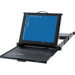 Middle Atlantic RM-KB-LCD17X8KVM Rackmount LCD, Keyboard, KVM Switch and Touchpad