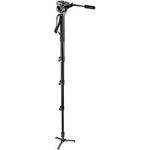 Manfrotto 561BHDV Video Monopod with Fluid Head (Black)