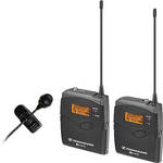 Sennheiser ew 122-p G3 Camera Mount Wireless Microphone System with ME 4 Lavalier Mic - G (566-608 MHz)