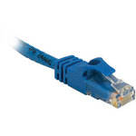 C2G 10' Cat6 550MHz Snagless Patch Ethernet Cable (Blue)