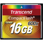 Transcend 16GB CompactFlash Memory Card Extreme Plus 600x UDMA