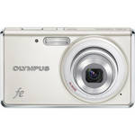 OLYMPUS FE-4020 デジカメ　ホワイト オリンパス ニュースリリース： ダブルレイヤークリスタルシェル