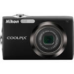 Nikon Nikon CoolPix S3000 Digital Camera (Black) 26207 B&H Photo