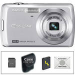 Casio Exilim EX-Z35 Digital Camera with Deluxe Accessory Kit