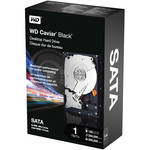 WD 1TB Caviar Black 3.5" Internal SATA Hard Drive for Desktops